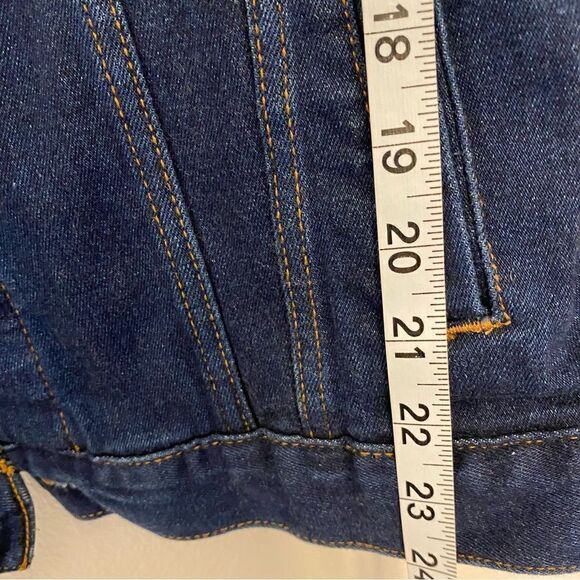 Saved By Grace So. Cal Harvest Threadfast Apparel Unisex denim jean jacket -S - Picture 8 of 9